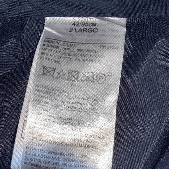 BANANA Republic navy size 2 long pants with pockets - Picture 6 of 8